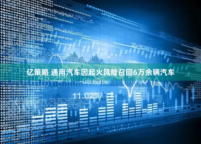 亿策略 通用汽车因起火风险召回6万余辆汽车