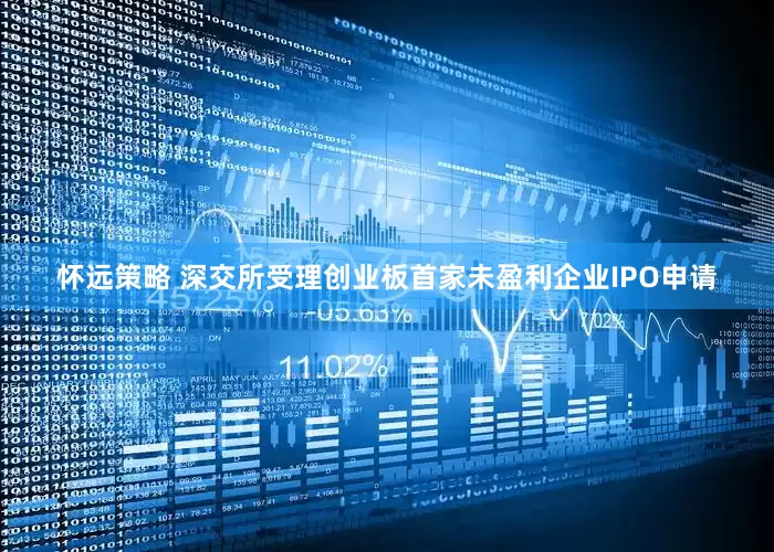 怀远策略 深交所受理创业板首家未盈利企业IPO申请